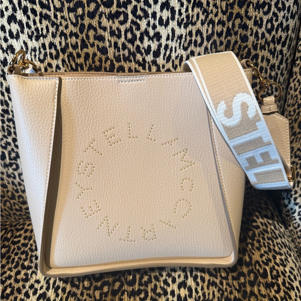 Stella McCartney Cream Shoulder Bag